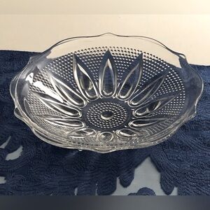 Vintage Glass Decorative 6 inch Dish/Plate 1950-60’s